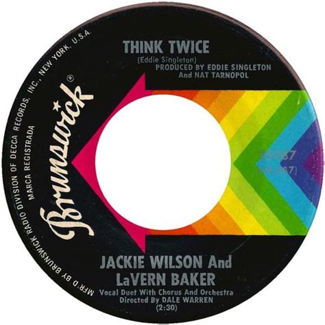 think twice lyrics jackie wilson.